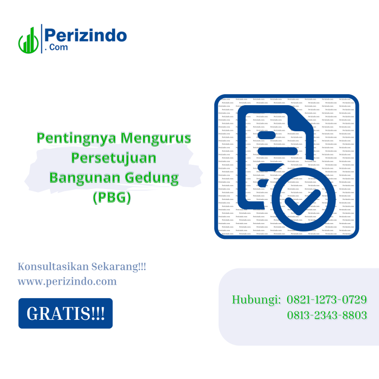 Mengapa urus izin PBG begitu penting?
